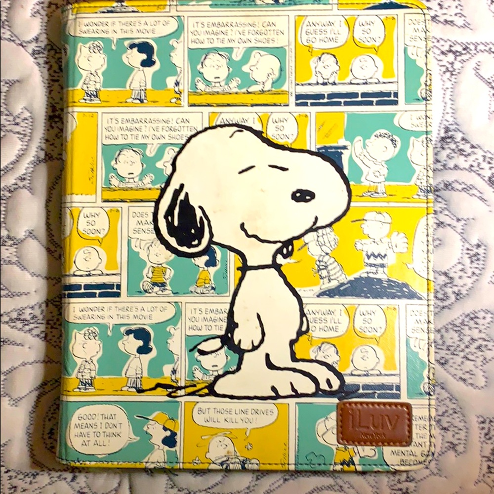 ILuv New York Snoopy iPad Case